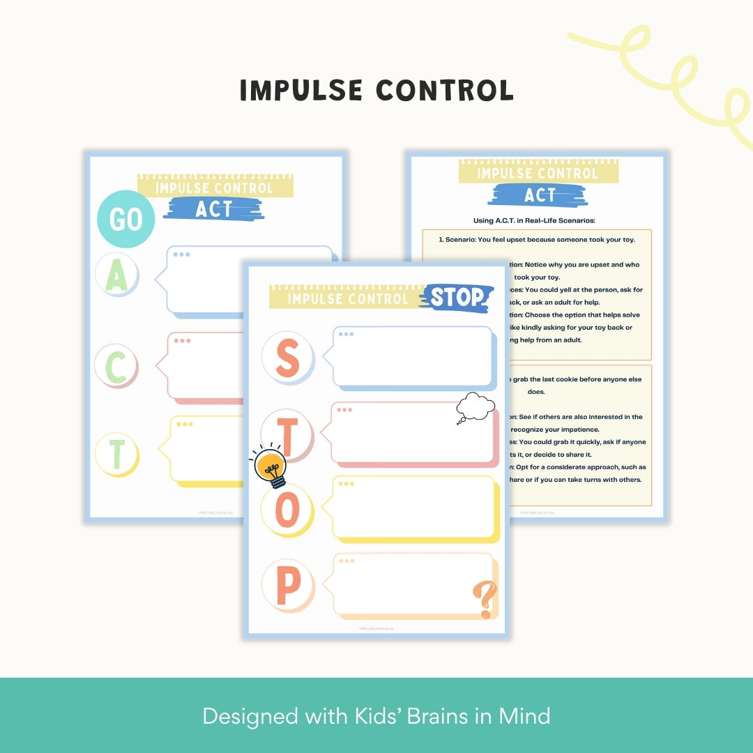 Kids Therapy Bundle β 260+ Pages of Coping Skills, Emotions & Mental Health Worksheets for Kids