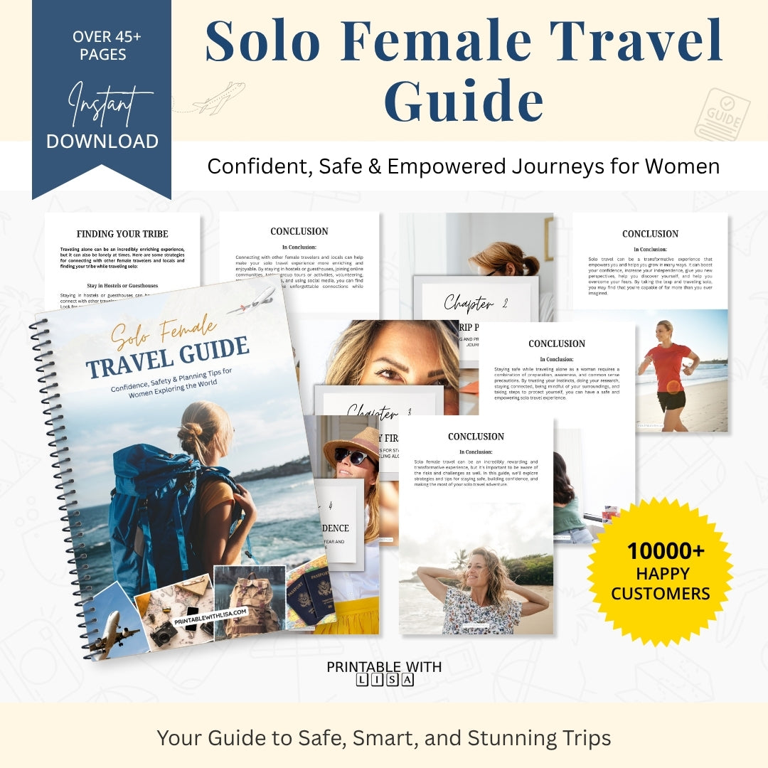 Solo Female Travel Guide β Empowerment, Safety, & Confidence on Your Journey