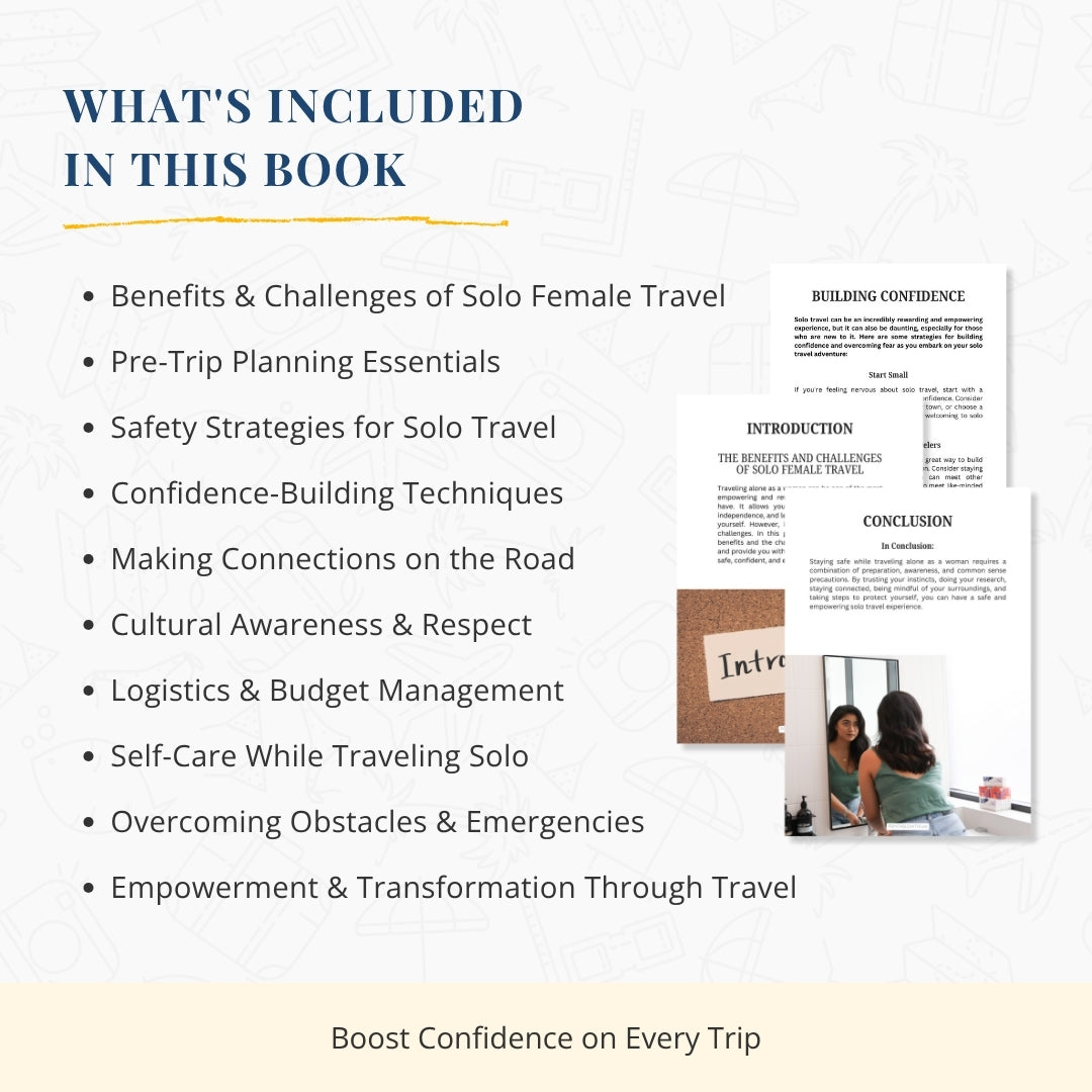 Solo Female Travel Guide β Empowerment, Safety, & Confidence on Your Journey