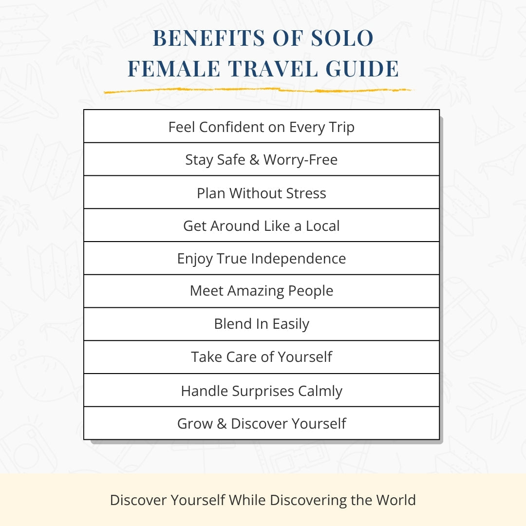 Solo Female Travel Guide β Empowerment, Safety, & Confidence on Your Journey