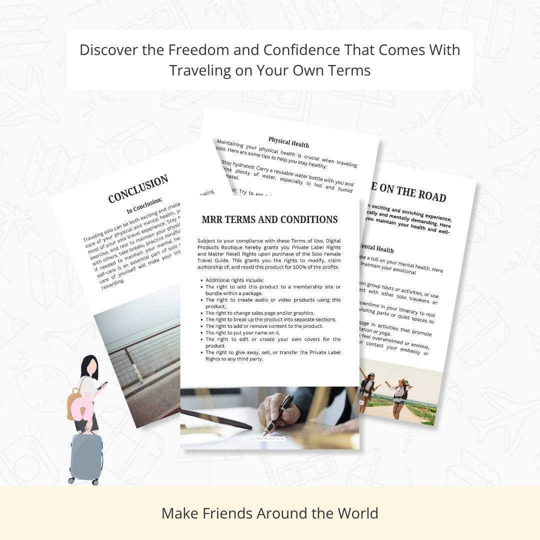 Solo Female Travel Guide β Empowerment, Safety, & Confidence on Your Journey