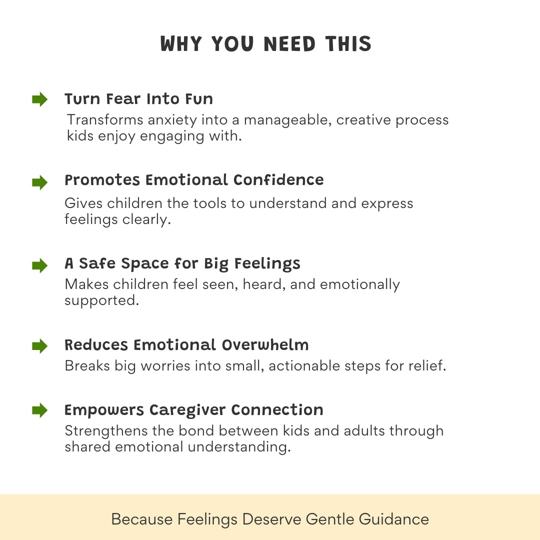 Worry Monster Activity Workbook for Kids – Turn Big Worries Into Small Steps | 30+ Printable Pages to Support Emotional Regulation