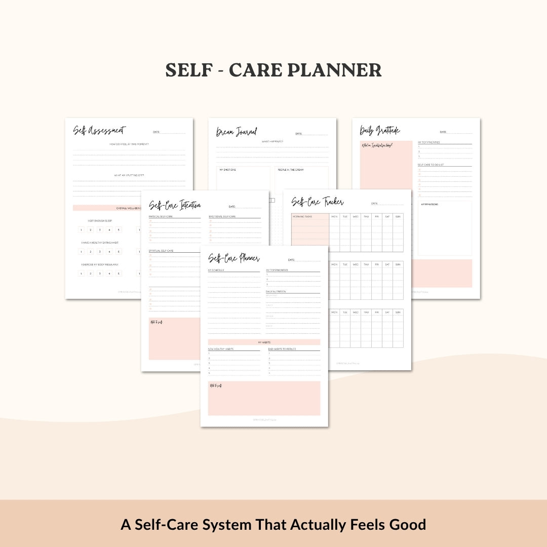 The Mental Clarity & Self-Care Bundle β 5 Therapist Tools for Focus, Calm, and Inner Balance